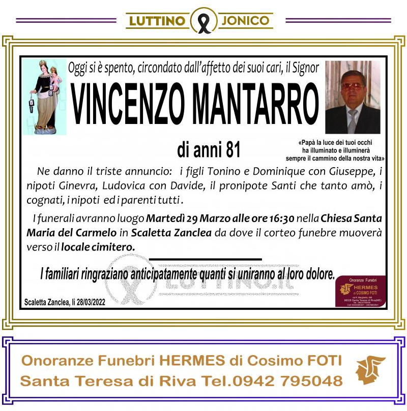 Vincenzo  Mantarro 